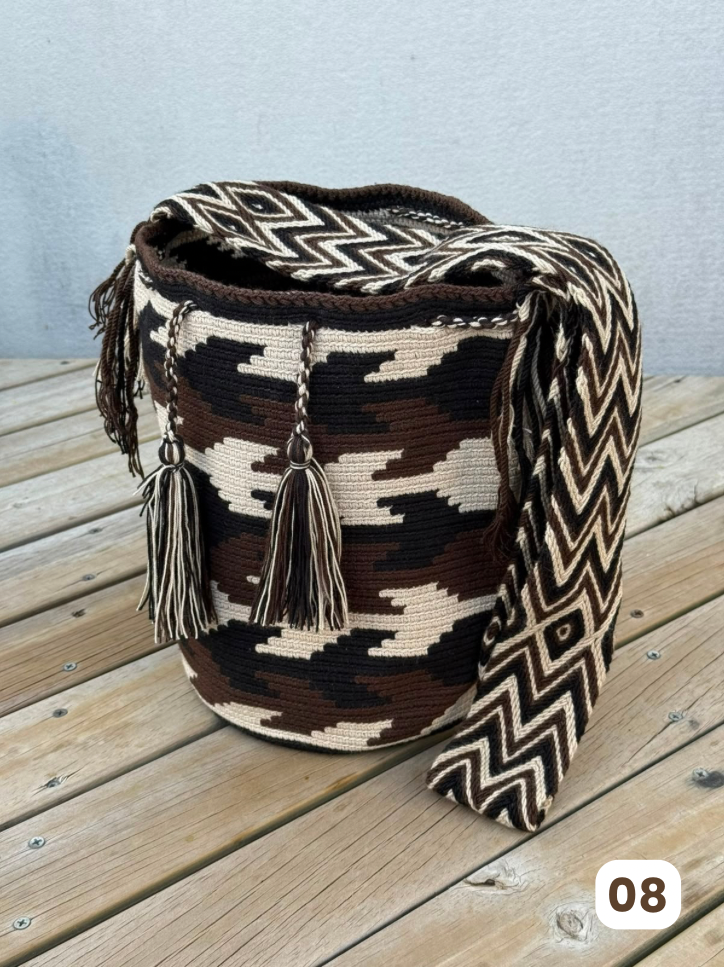 Mochila GRANDE Tonos Tierra🌤️ (31x28)