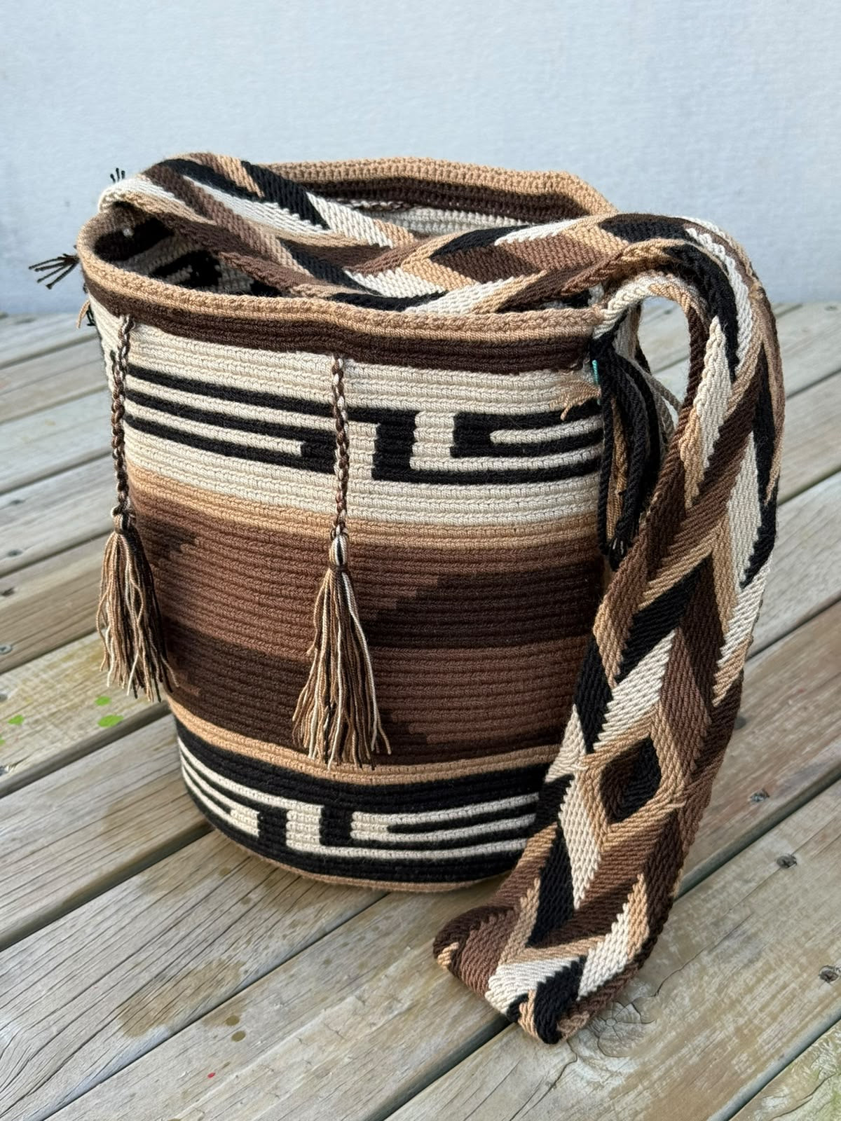Mochila GRANDE Tonos Tierra (31x28)