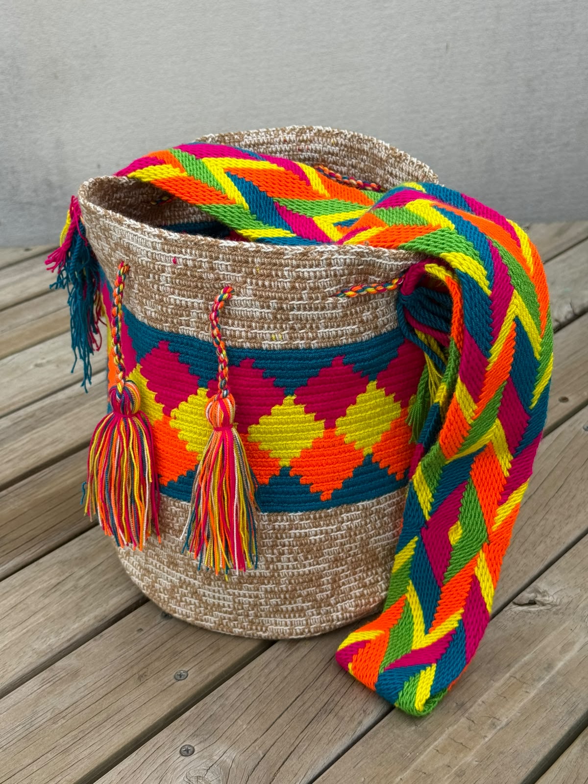 Mochilas GRANDE Matizadas (31x28)