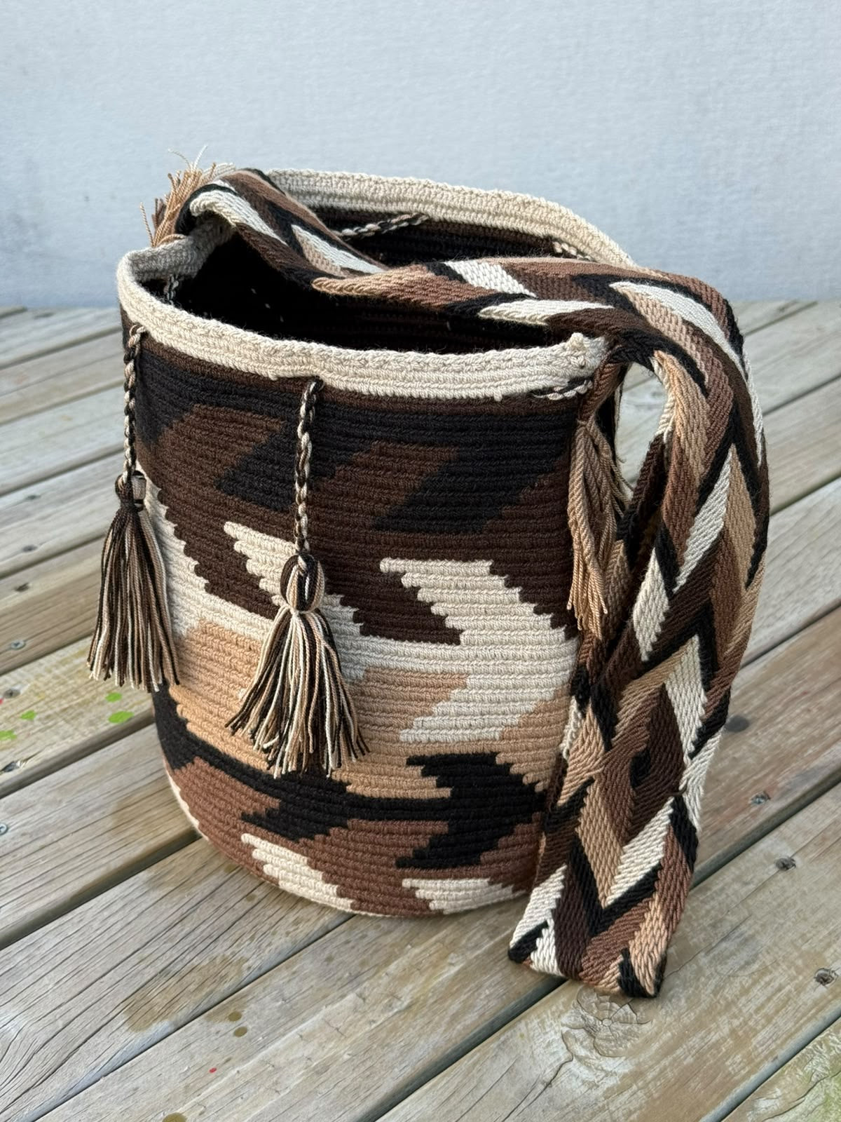 Mochila GRANDE Tonos Tierra (31x28)