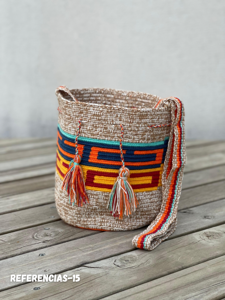 Mochila MEDIANA Tonos Pastel (22x18)⭐️