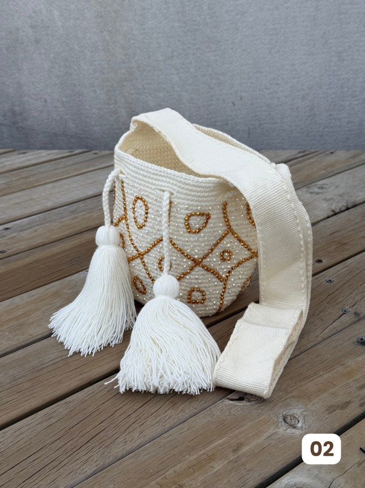 Mochila Pequeña Perlada💎⭐️ (17x15)