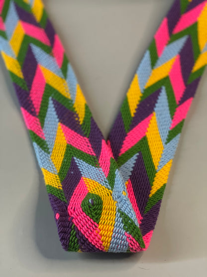 Bolso Redondo Wayuu Aura del Caribe-Nuevo👒⭐️