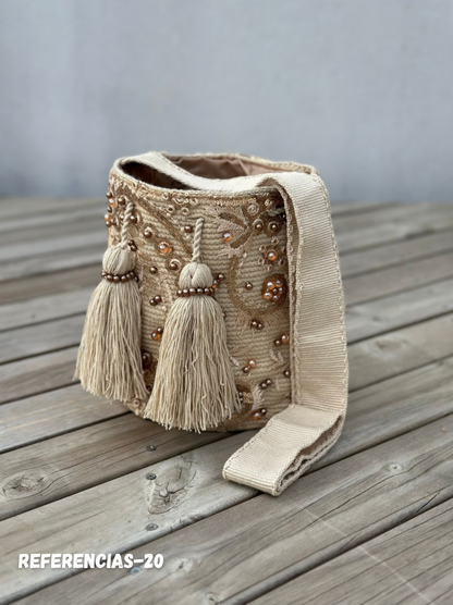 Mochila MEDIANA Recamada🌟💎(22x20)