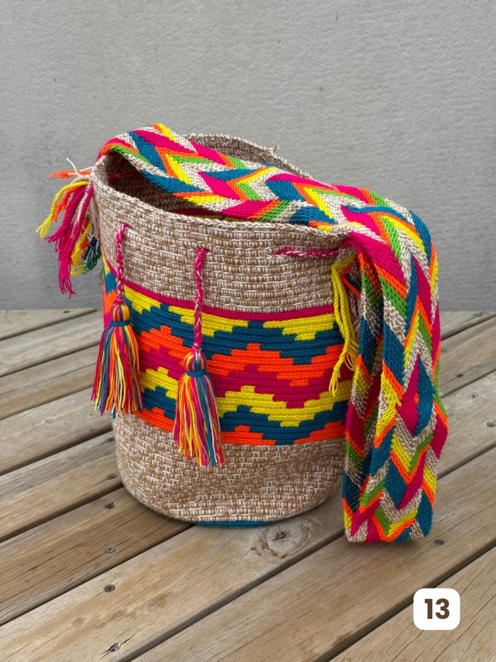 Nuanced Wayuu backpack