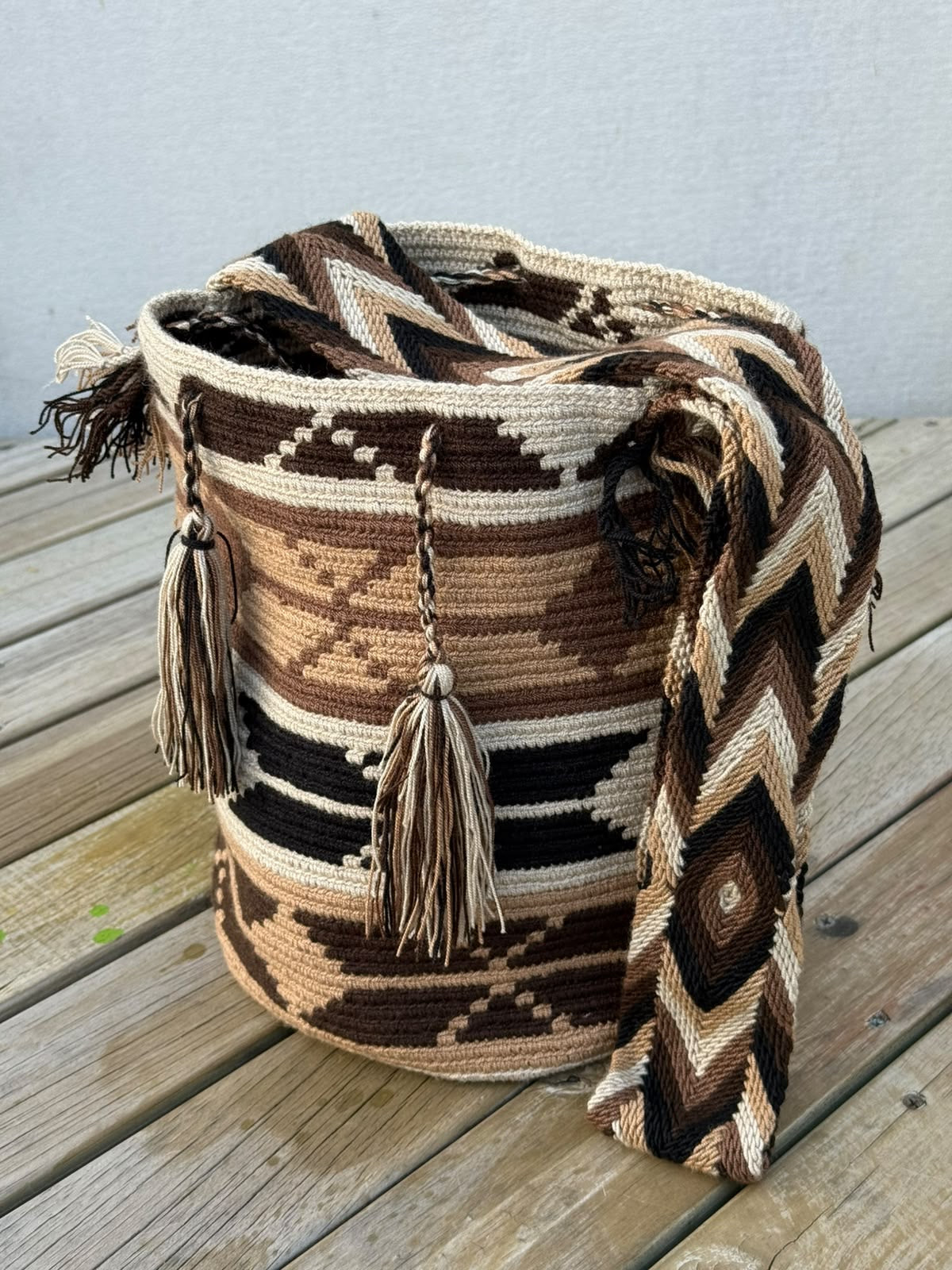 Mochila GRANDE Tonos Tierra (31x28)