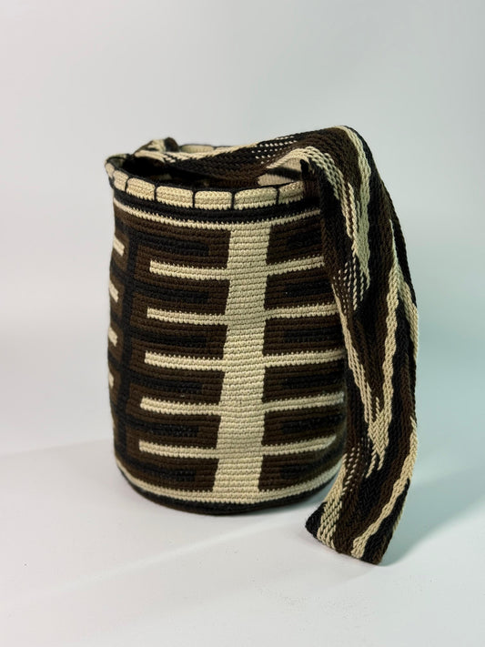 Mochila GRANDE tipo Arhuaca ⭐️🐑(30x28)