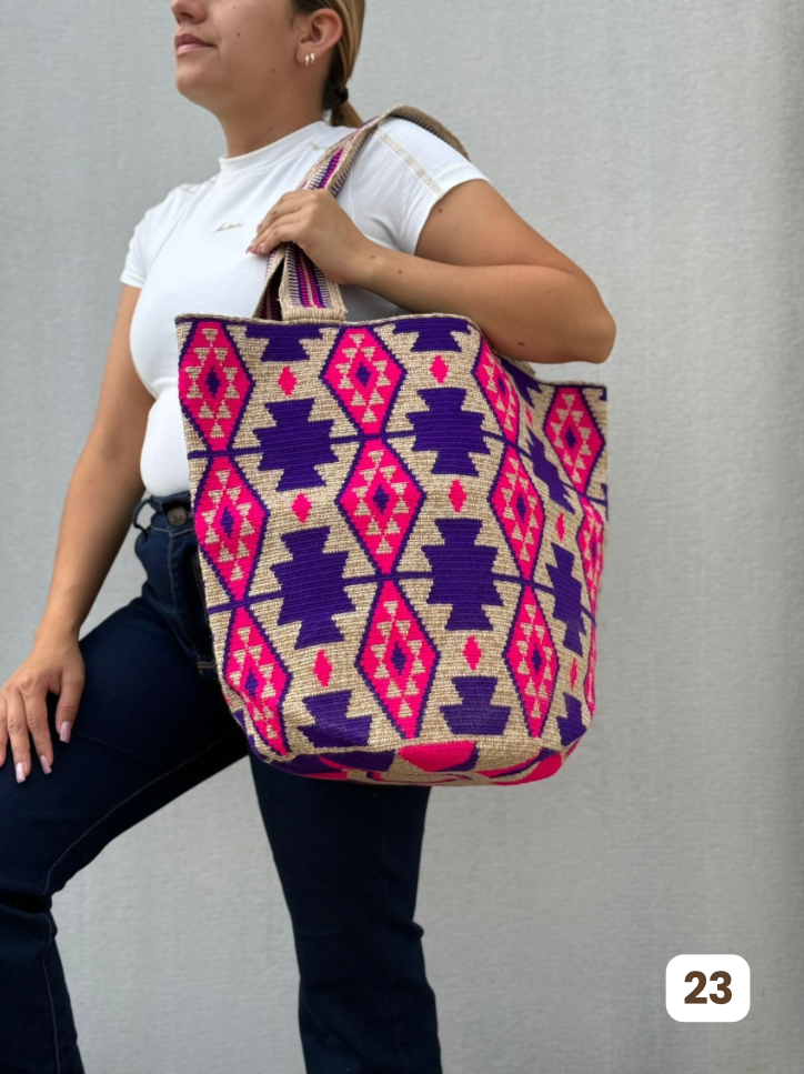 Mochilon Wayuu  Edición Limitada⭐️ (40x34)