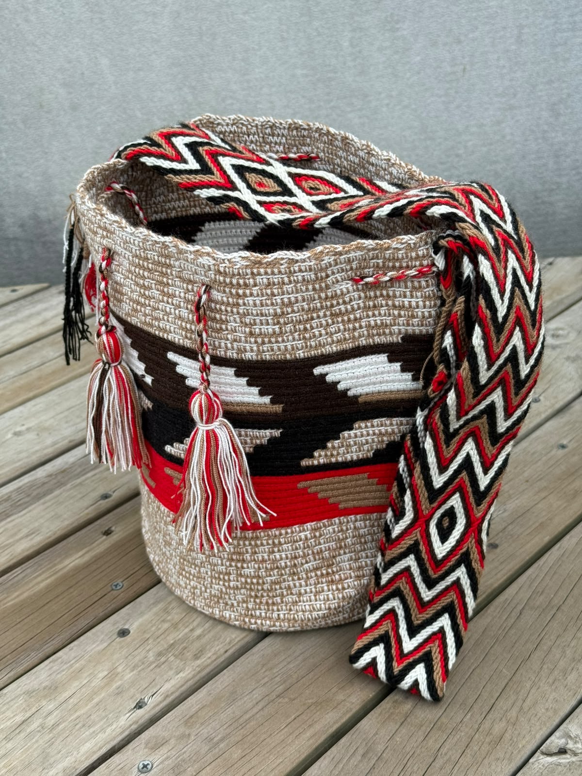 Mochila GRANDE Tonos Tierra (31x28)