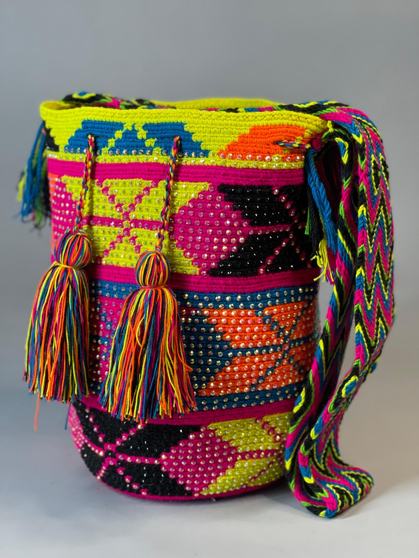 Mochila GRANDE Perlada💫(31x28)