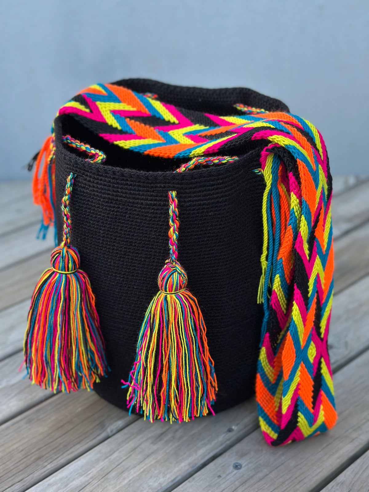 Mochila GRANDE Negra (31x28)