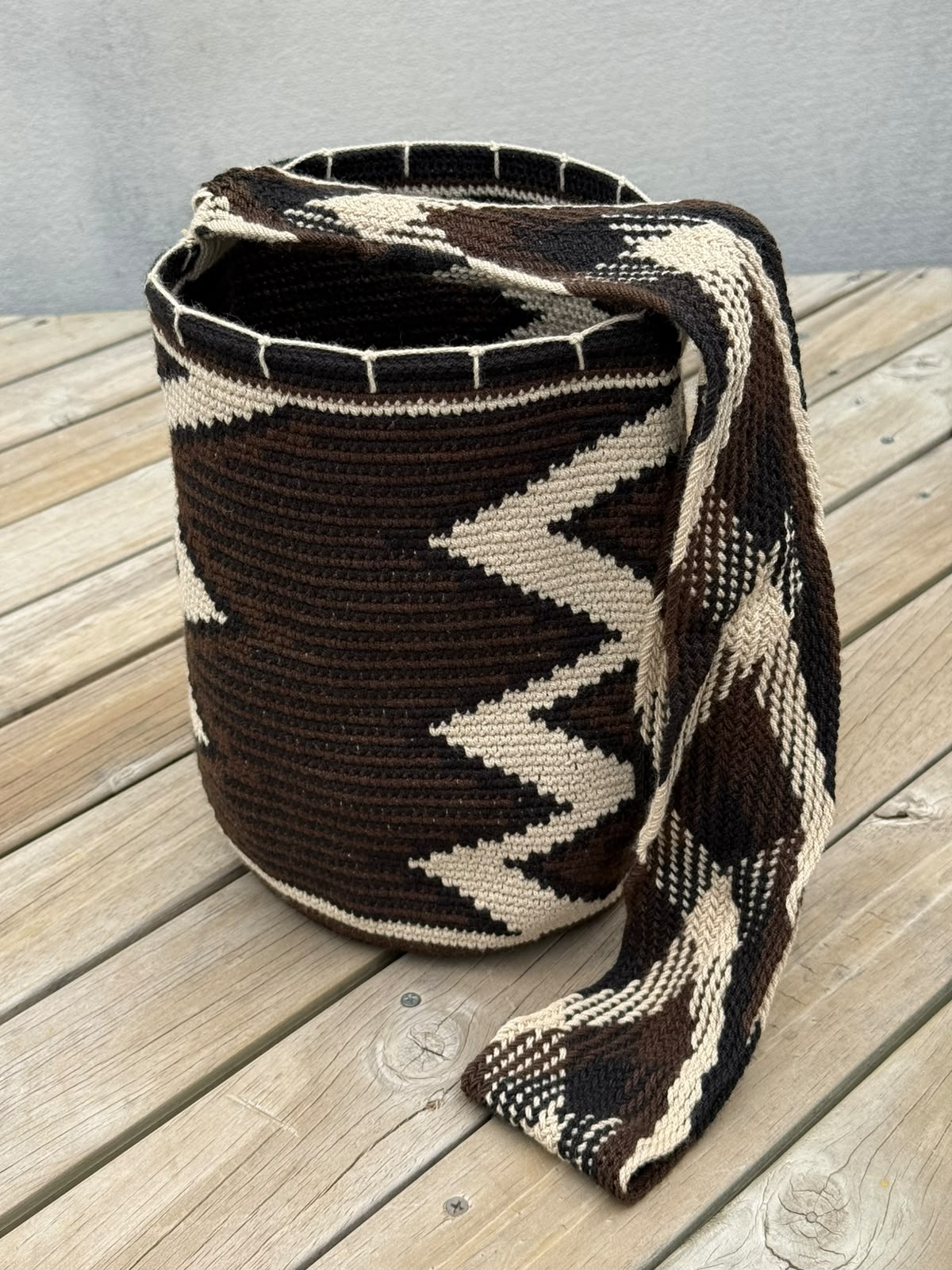 Mochila GRANDE tipo Arhuaca (30x28)