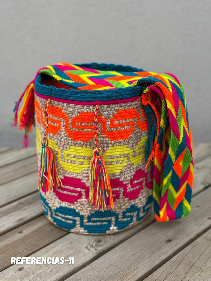 Nuanced Wayuu backpack