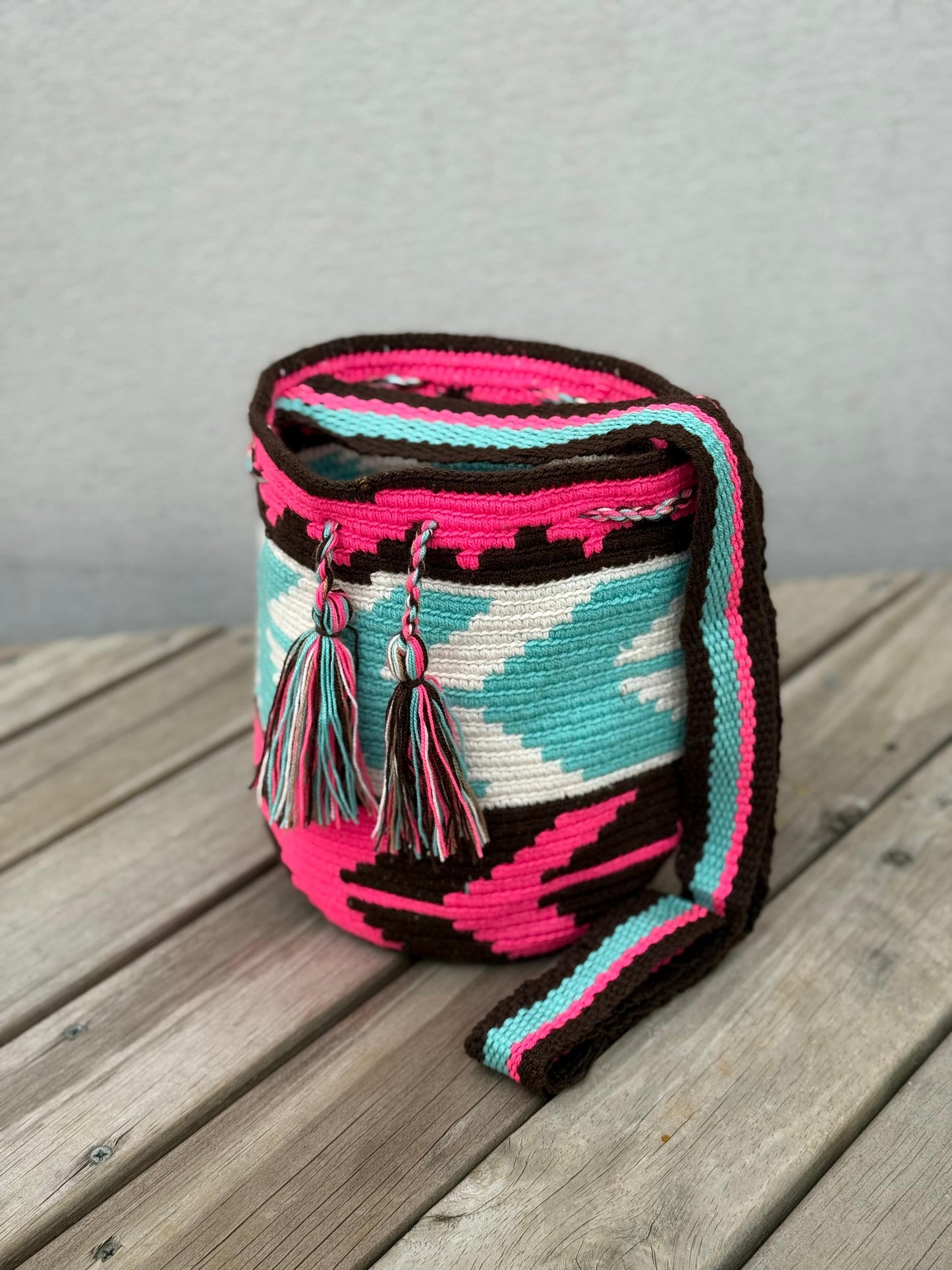 Mochila MEDIANA Tonos Pastel (22x18)⭐️