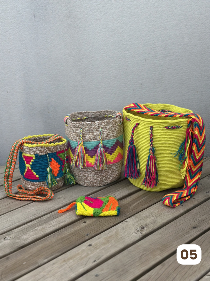 ✨Pack Especial: 2 Mochilas MEDIANAS+ (Mochila PEQUEÑA + Monedero Regalo) 🎁