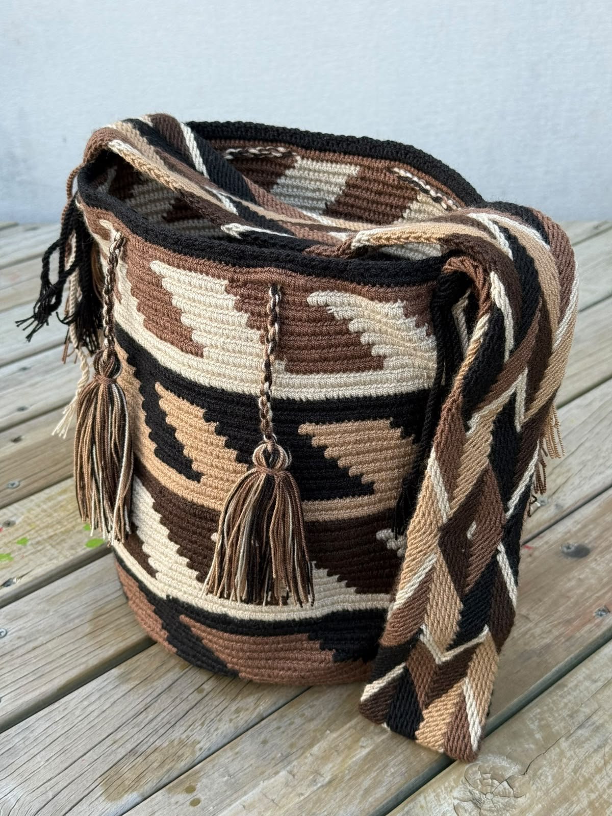 Mochila GRANDE Tonos Tierra (31x28)