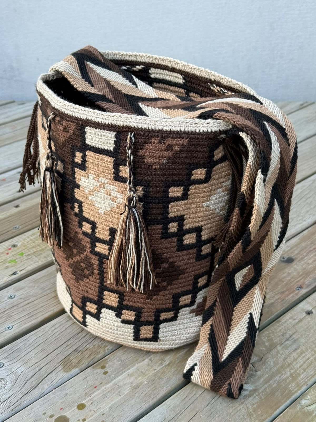 Mochila GRANDE Tonos Tierra (31x28)