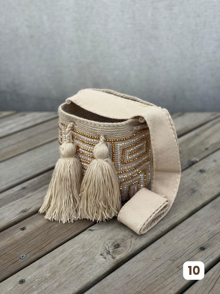 Mochila Pequeña Perlada💎⭐️ (17x15)