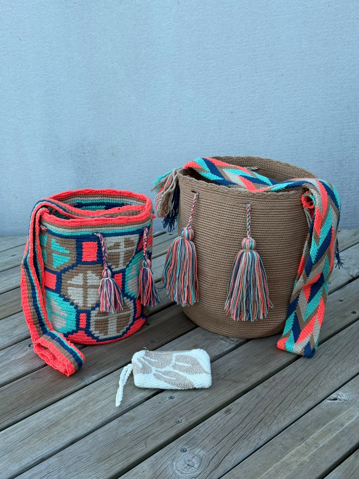 Set Mochila Grande + Mochila Mediana + (Monedero de Regalo)