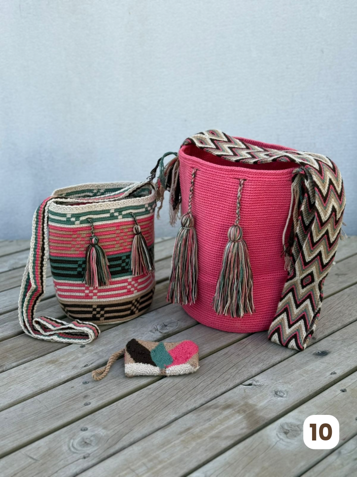 Set ⭐️Mochila Grande + Mochila Mediana + (Monedero de Regalo)🎁