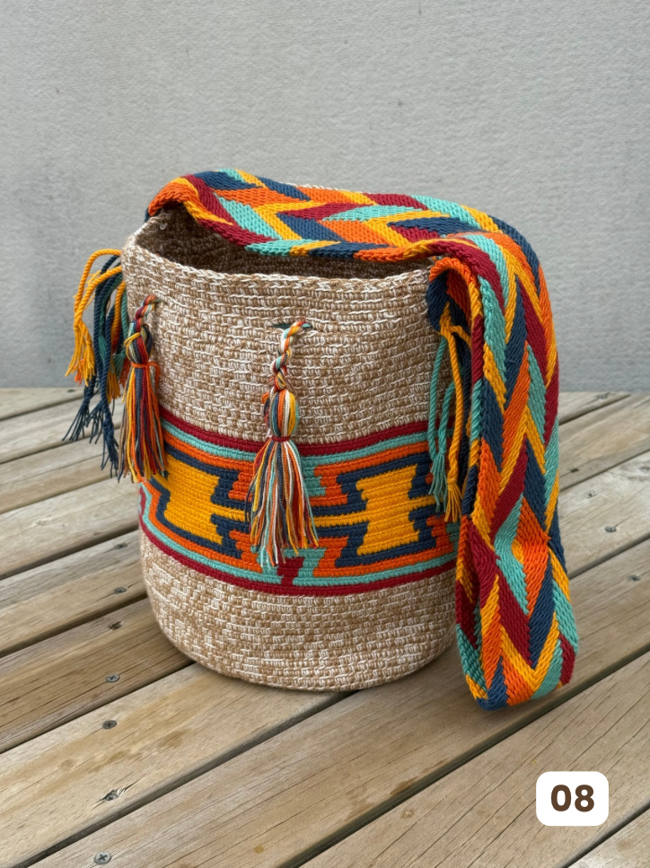 Nuanced Wayuu backpack