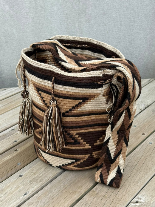 Mochila GRANDE Tonos Tierra (31x28)