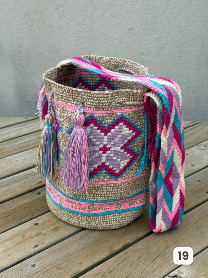 Nuanced Wayuu backpack