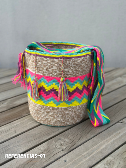 Mochilas GRANDE Matizadas💫 (31x28)