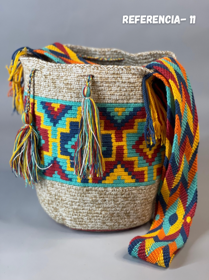 Nuanced Wayuu backpack