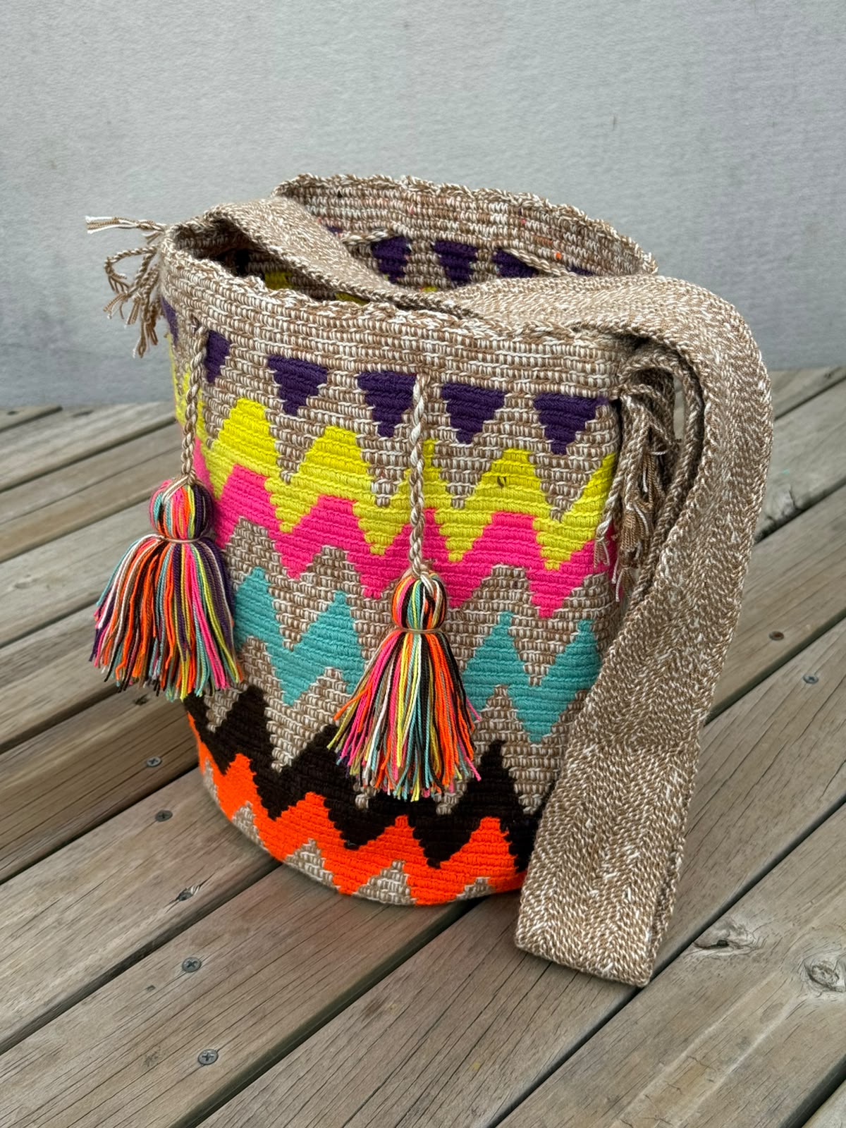 Mochilas GRANDE Matizadas (31x28)