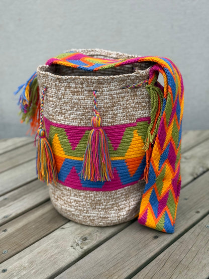Nuanced Wayuu backpack