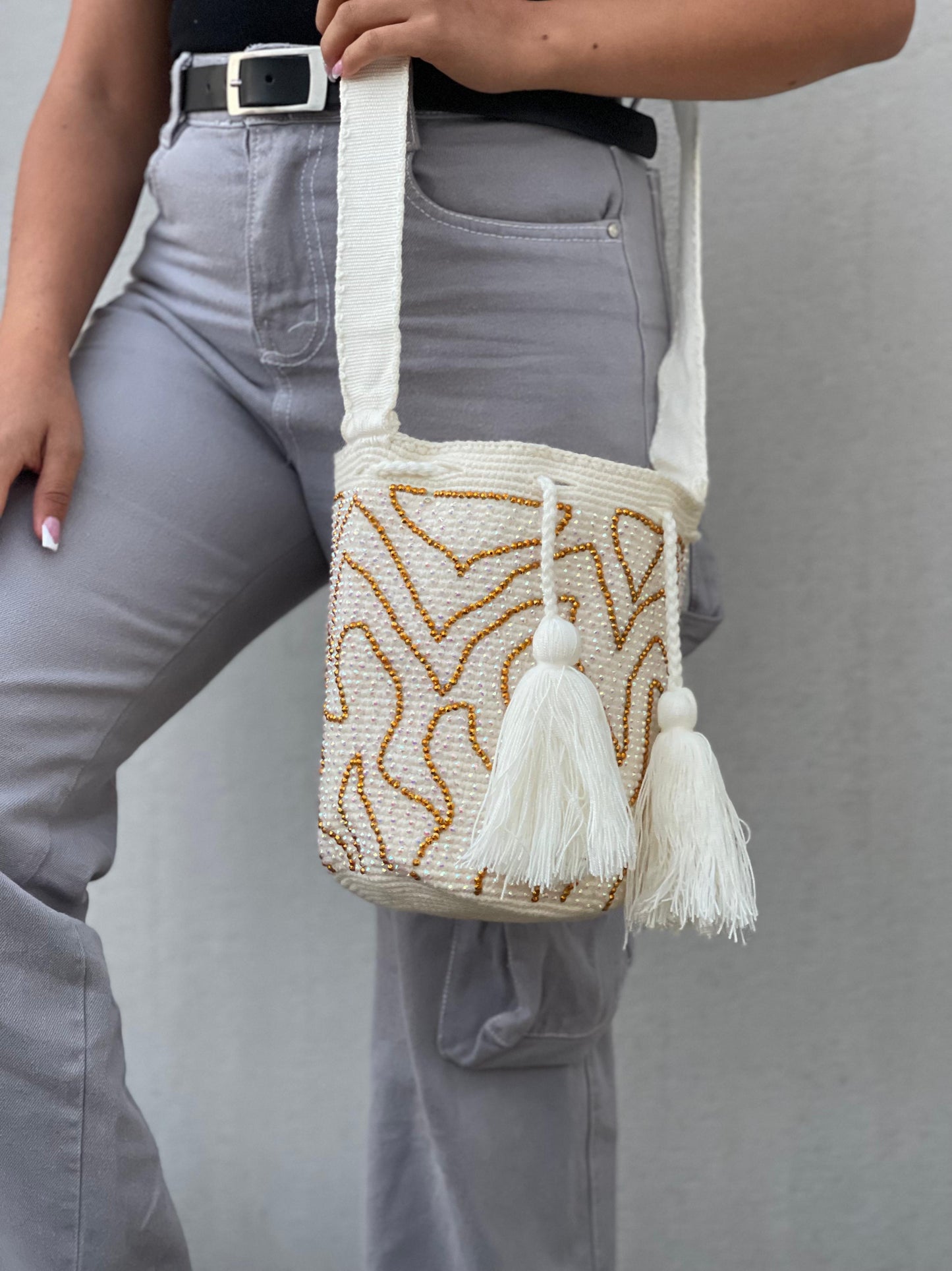 Mochila MEDIANA Perlada💫(22x18)