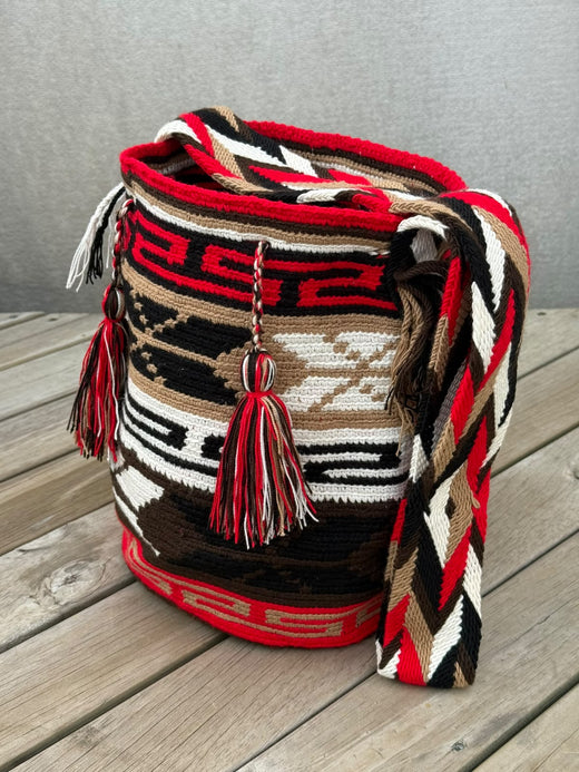 Mochila GRANDE Tonos Tierra (31x28)