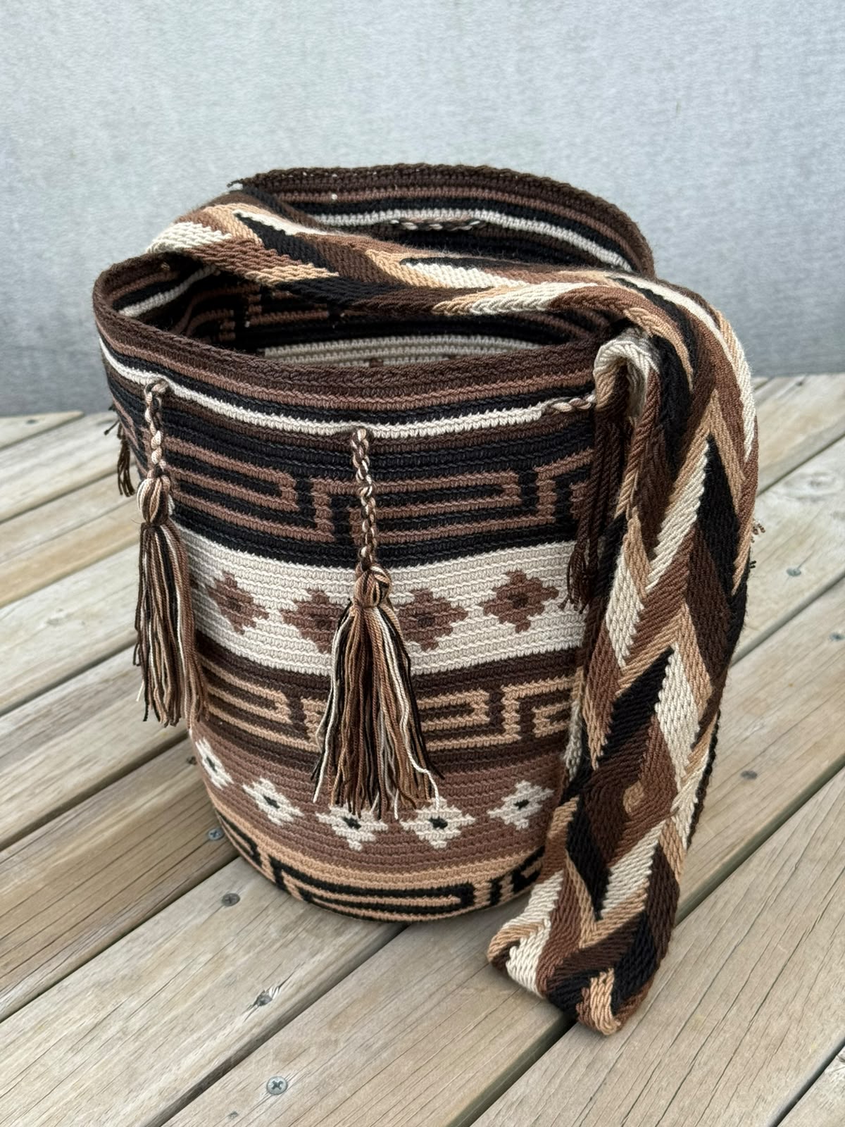 Mochila GRANDE Tonos Tierra (31x28)