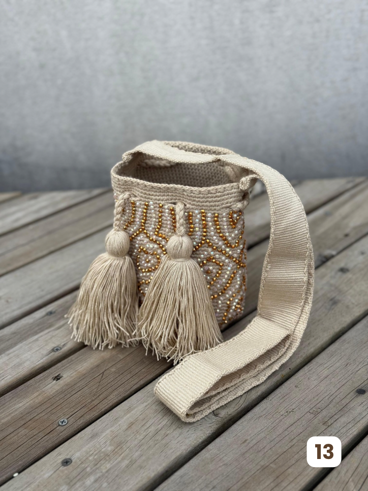 Mochila Pequeña Perlada💎⭐️ (17x15)