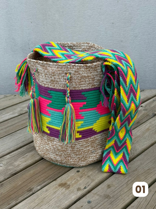 Mochilas GRANDE Matizadas💫 (31x28)