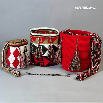 ✨Pack Especial: 2 Mochilas MEDIANAS+ (Mochila PEQUEÑA + Manilla ) 🎁