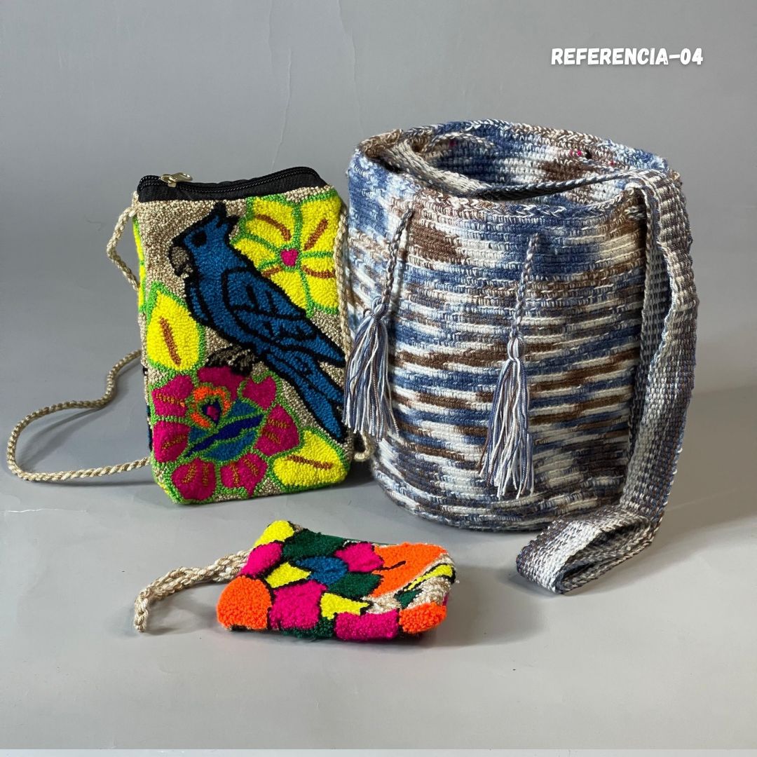 ✨Combo: Mochila MEDIANA Diseño+ Portacelular + (MONEDERO GRATIS) 🎁