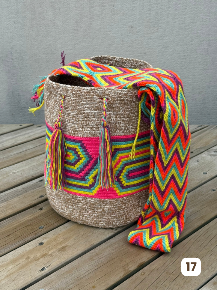 Nuanced Wayuu backpack