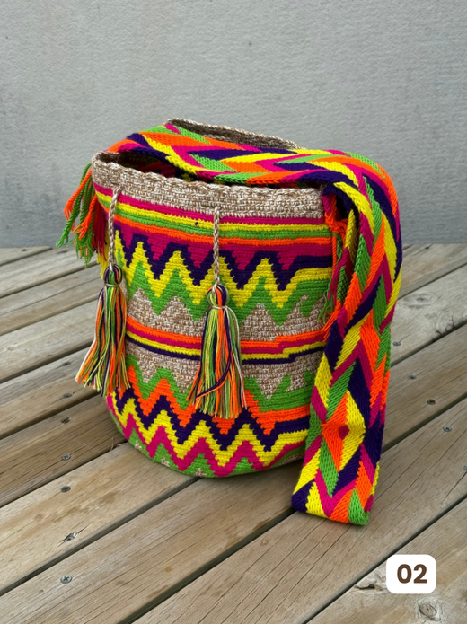 Mochilas GRANDE Matizadas (31x28)
