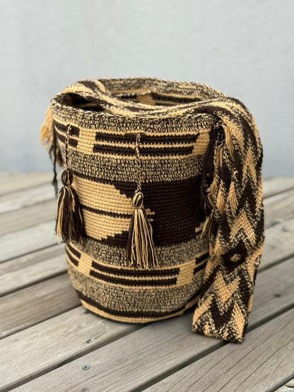 Mochilas GRANDE Diseño Hombre 🔹🩶 (31x28)