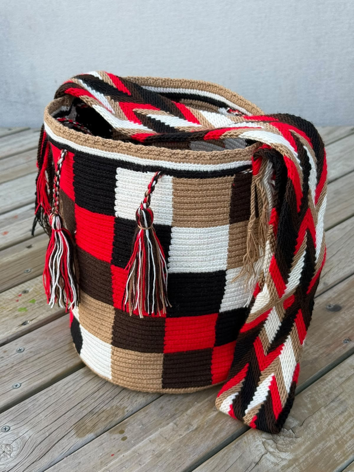 Mochila GRANDE Tonos Tierra (31x28)