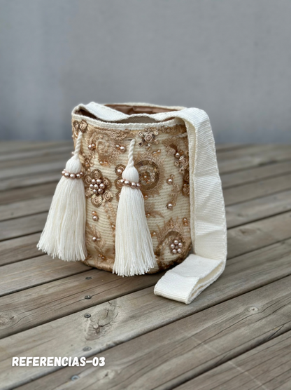 Mochila MEDIANA Recamada🌟💎(22x20)