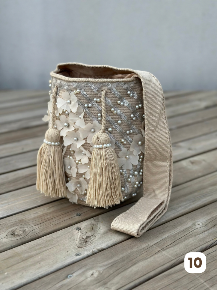 Mochila MEDIANA Recamada🌟💎(22x20)