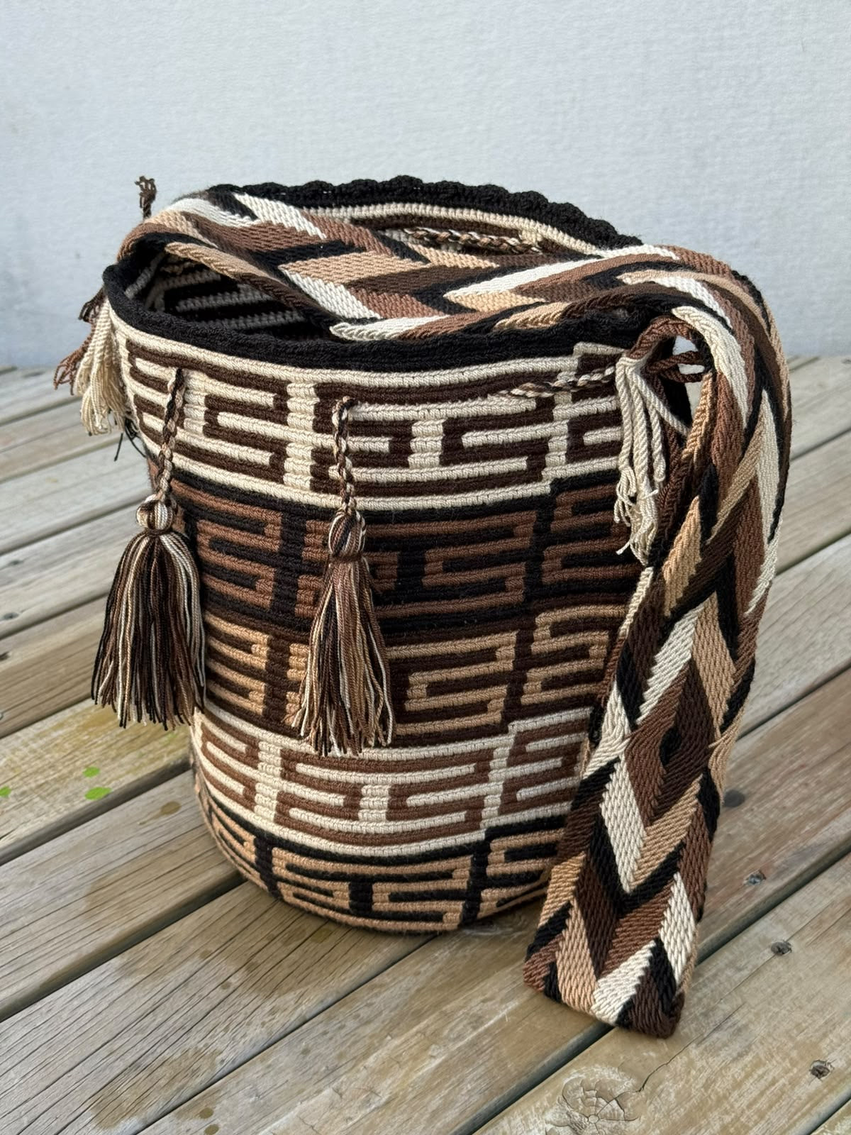 Mochila GRANDE Tonos Tierra (31x28)