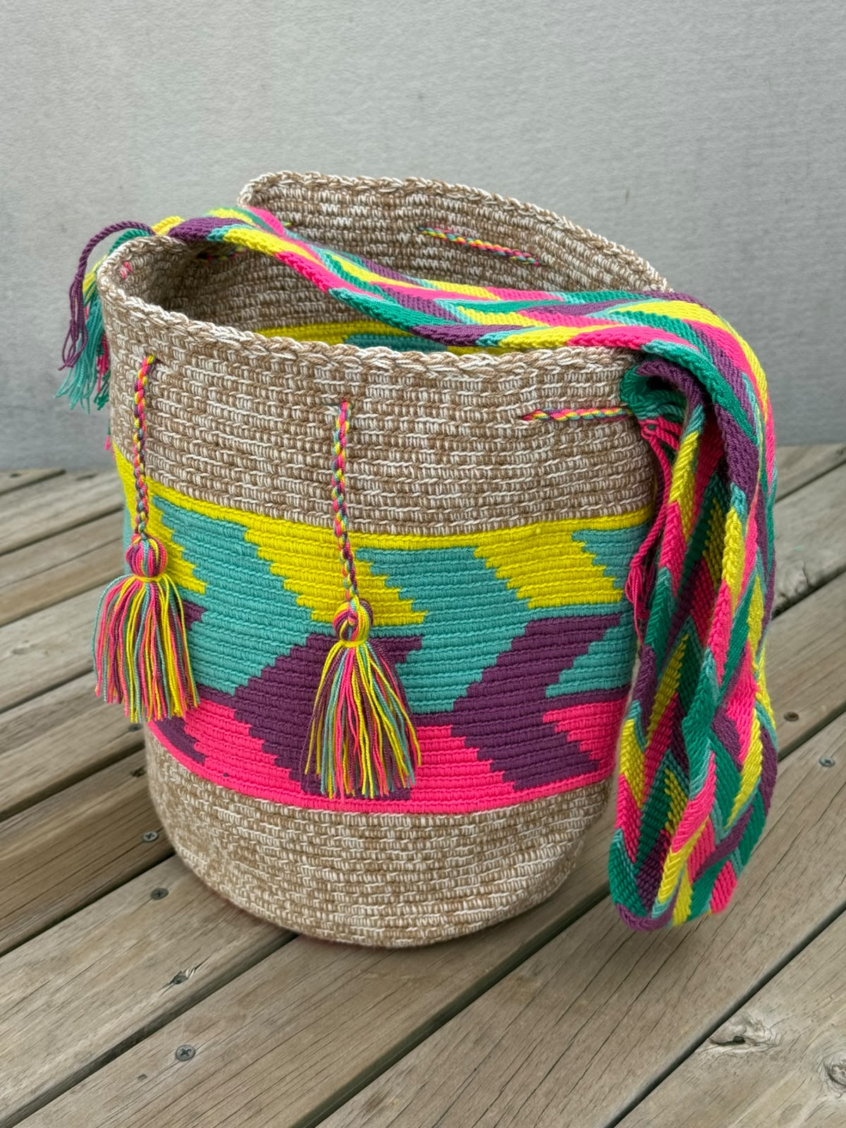 Mochilas GRANDE Matizadas (31x28)