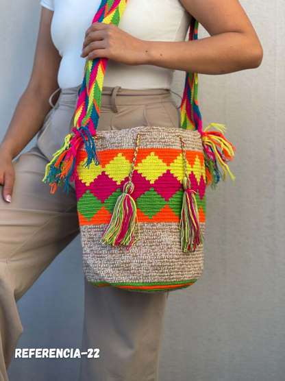 Mochilas GRANDE Matizadas💫 (31x28)