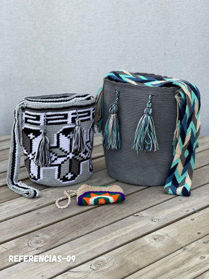 Set ⭐️Mochila Grande + Mochila Mediana + (Monedero de Regalo)🎁