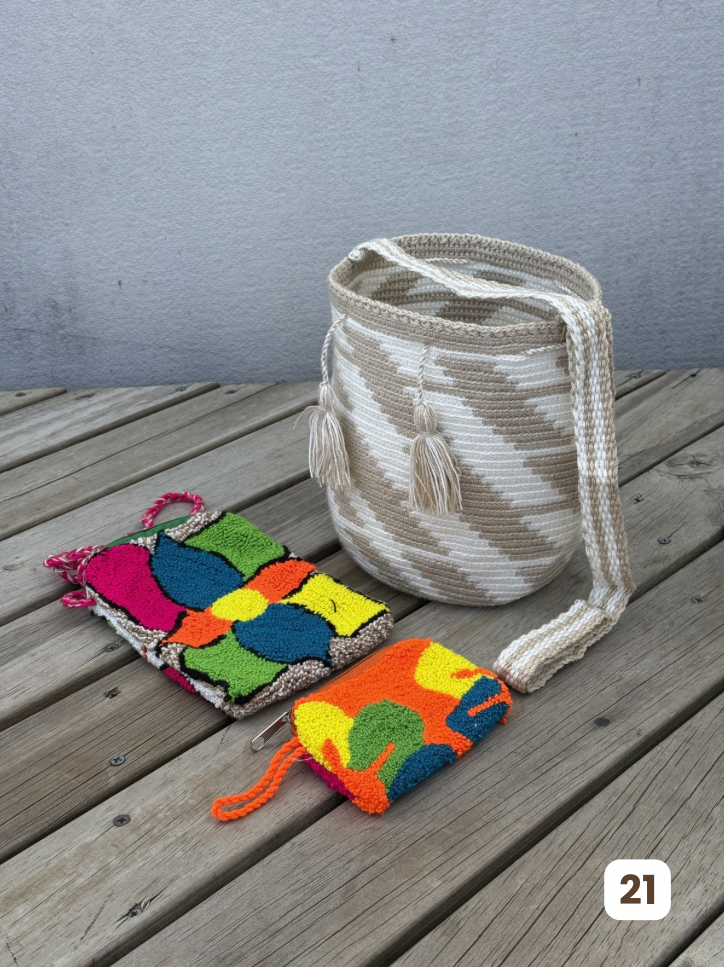 ✨Combo: Mochila MEDIANA Diseño+ Portacelular + (MONEDERO GRATIS) 🎁
