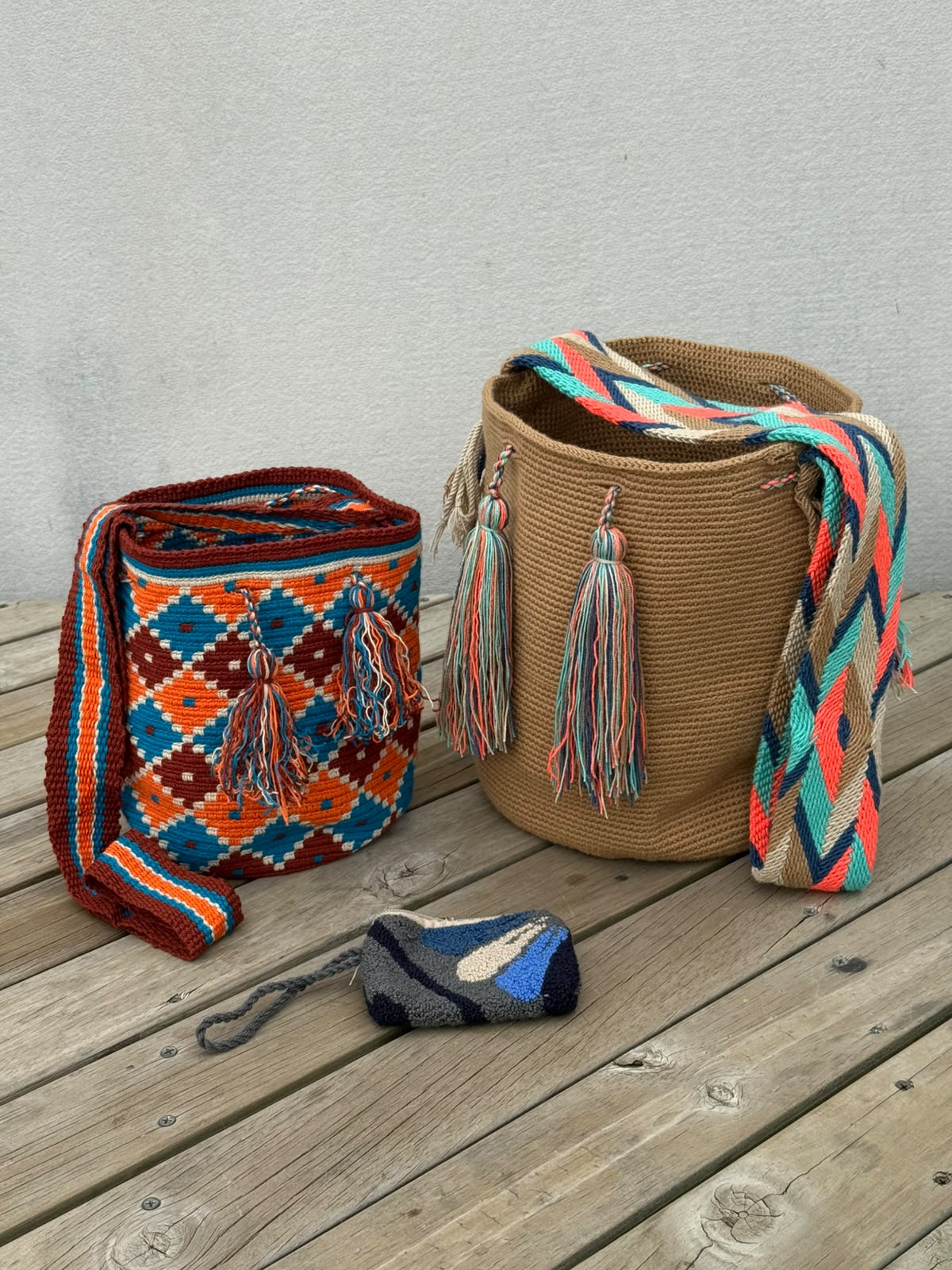 Set Mochila Grande + Mochila Mediana + (Monedero de Regalo)